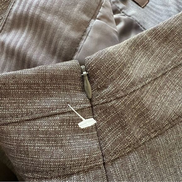 NWT The Limited Collection lined dress skirt w/pockets dark grey SIZE 14 WOMEN - Picture 13 of 16